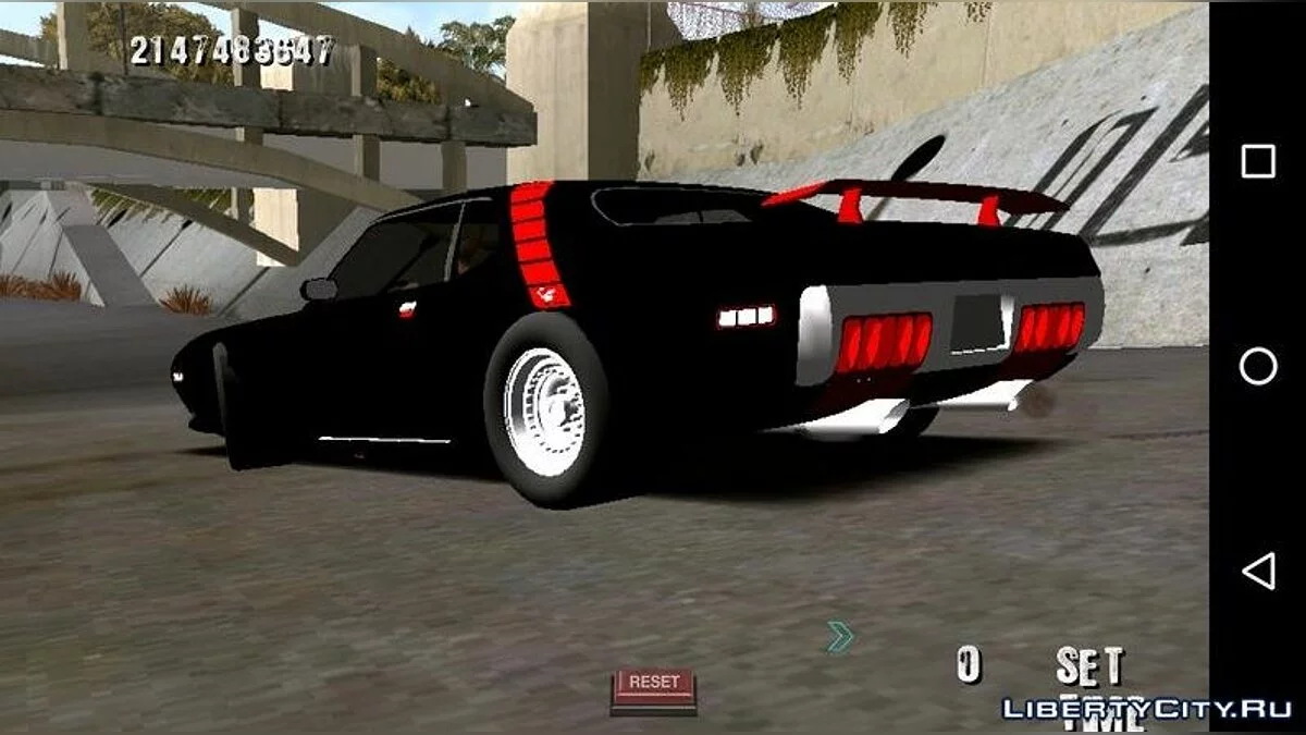Plymouth Roadrunner 1971 (только DFF) / GTA San Andreas (iOS, Android)