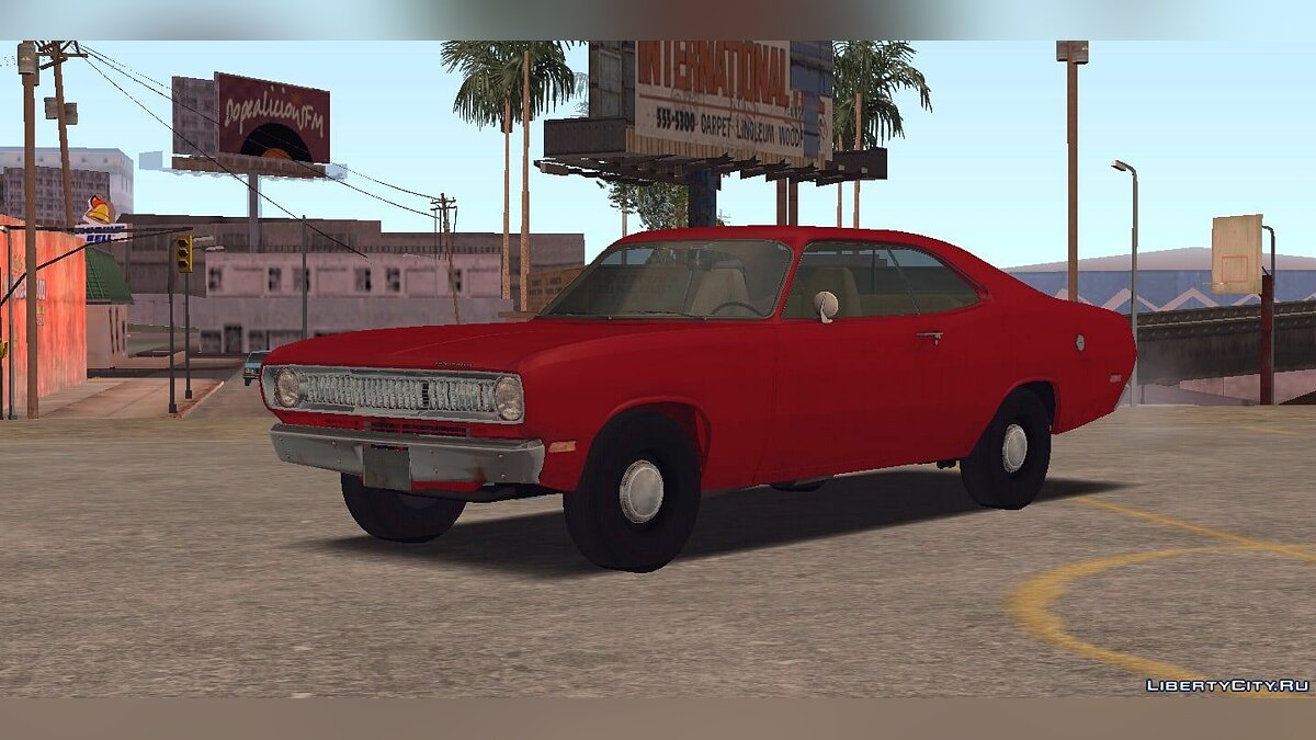 Plymouth Duster 1972 для GTA San Andreas (iOS, Android) - Картинка #1