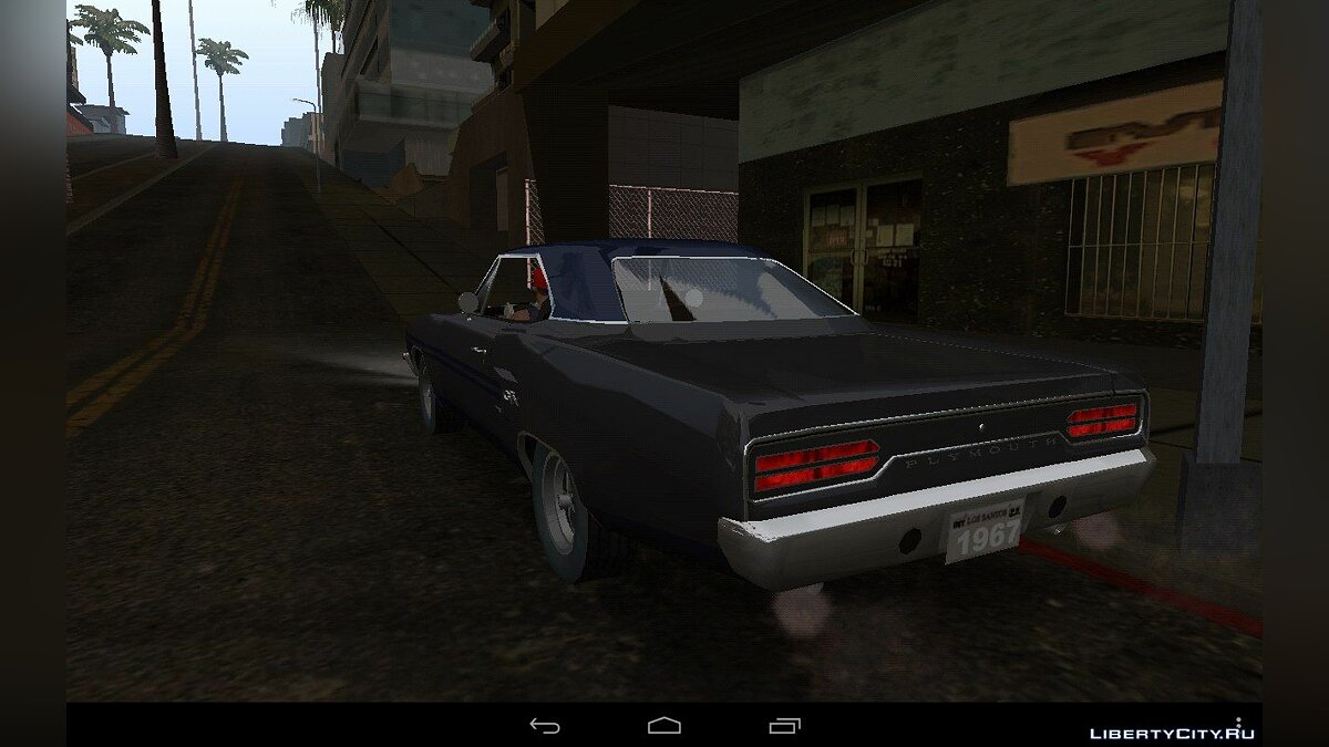 1970 Plymouth (только DFF) для GTA San Andreas (iOS, Android) - Картинка #2