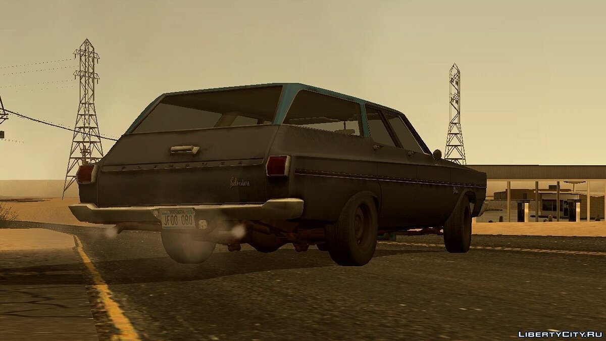 Plymouth Belvedere Station Wagon 1965 для GTA San Andreas (iOS, Android) - Картинка #2