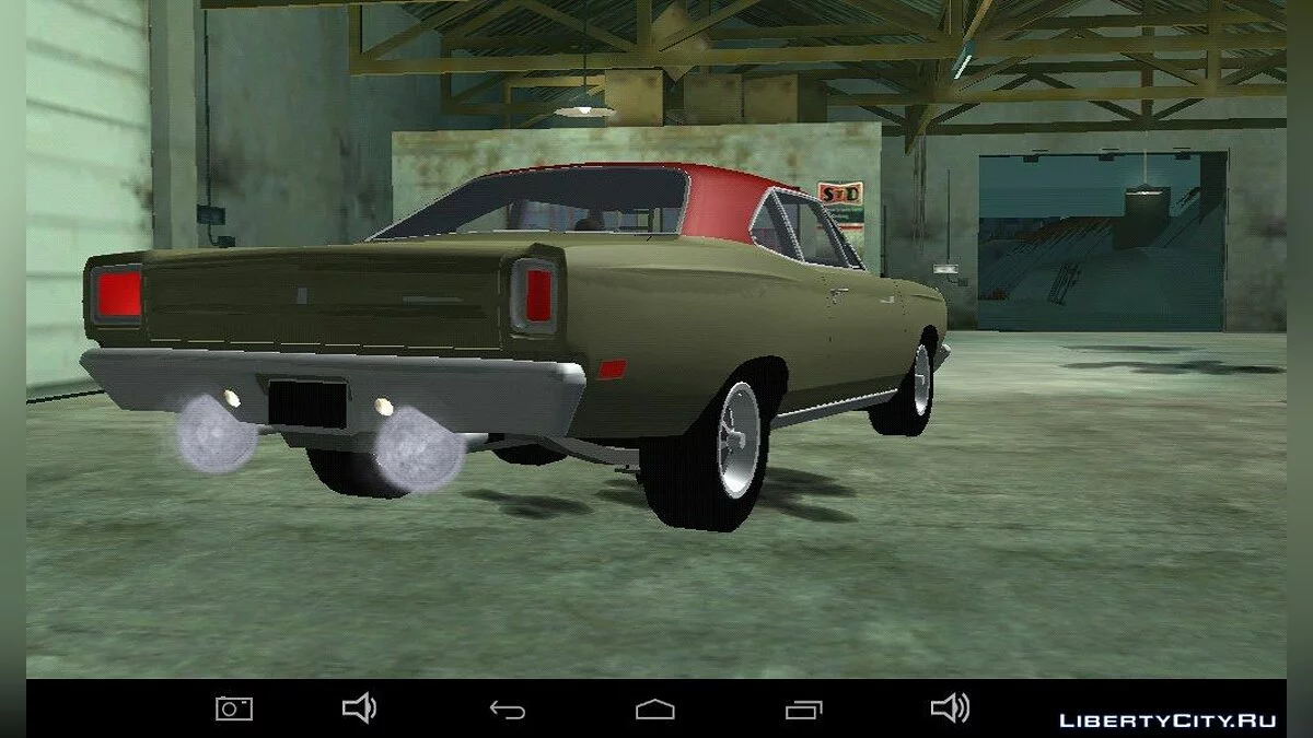 Plymouth Road Runner 1969 (только DFF) / GTA San Andreas (iOS, Android)