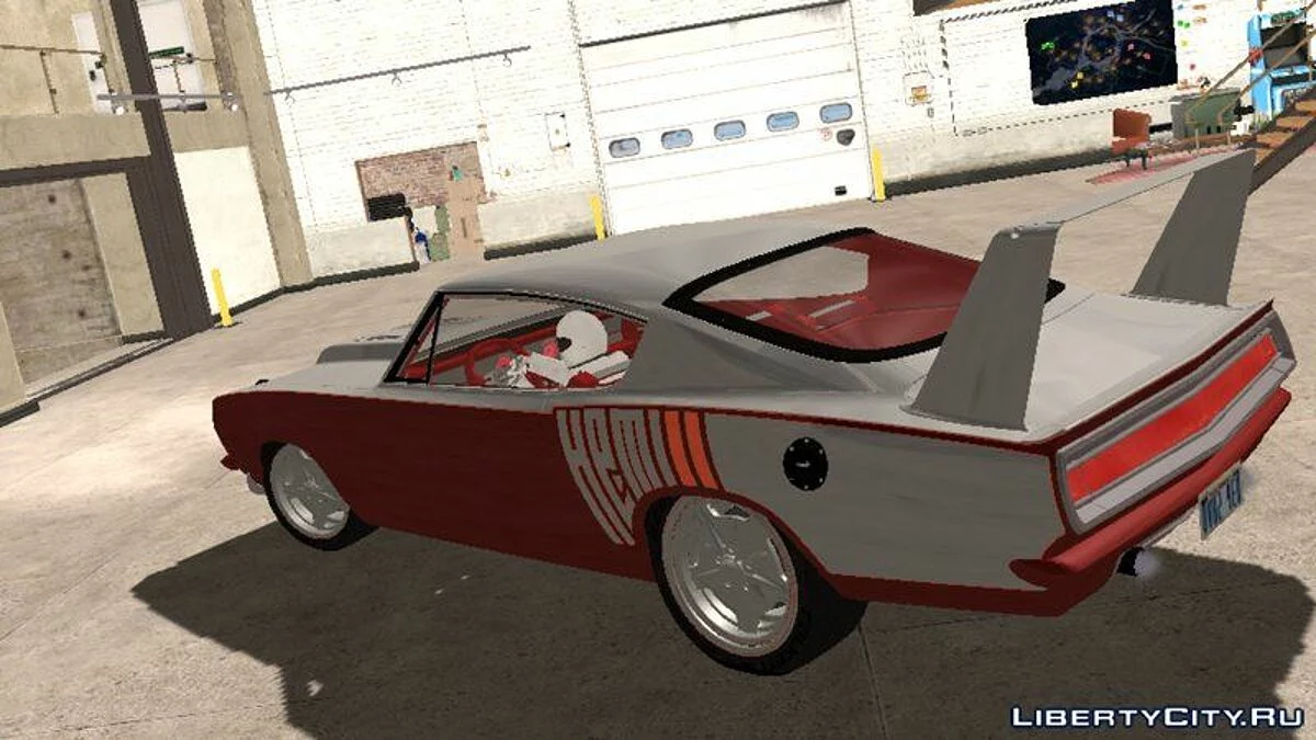 Garret\'s Rod Shop Plymouth Barracuda Hemi-S (SA оптика) / GTA San Andreas (iOS, Android)