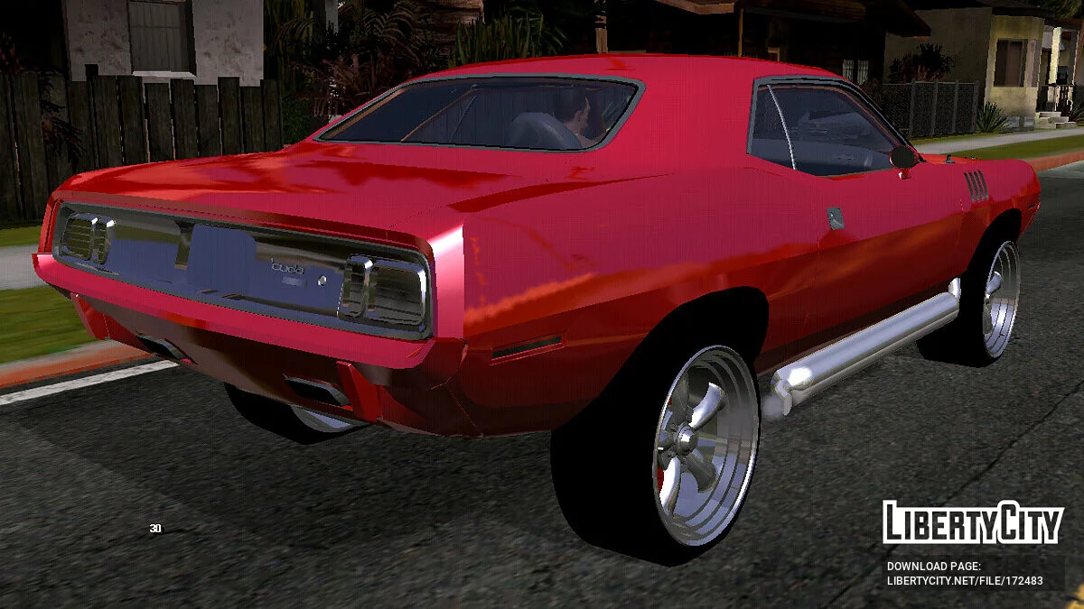 Plymouth Hemi Cuda 1971 (только DFF) / GTA San Andreas (iOS, Android)