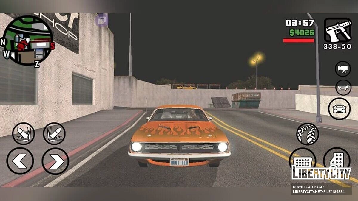 1970 Plymouth Barracuda 440 / GTA San Andreas (iOS, Android)