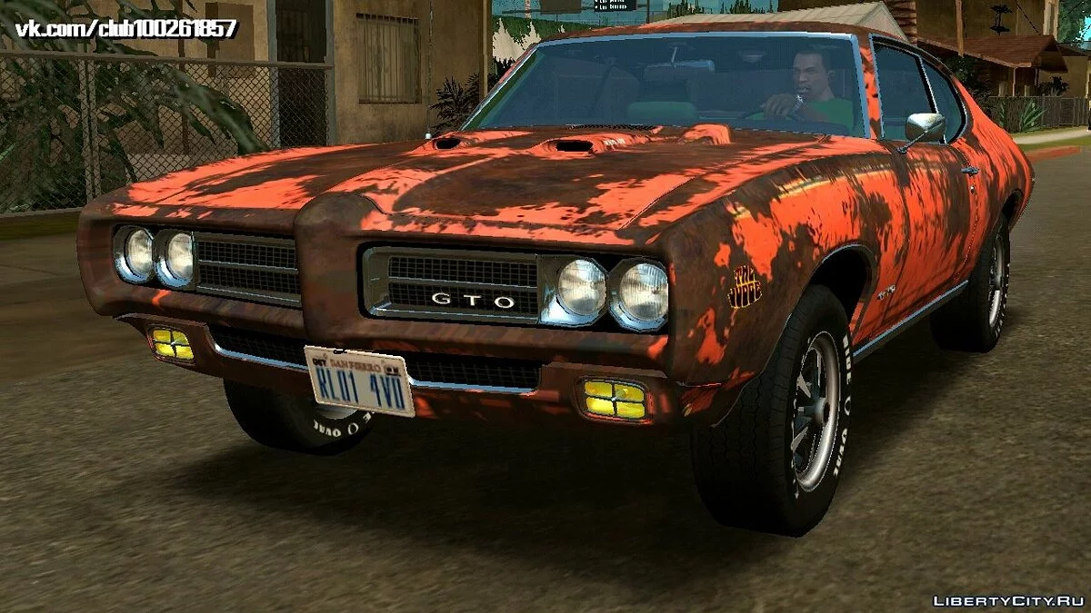 Pontiac GTO The Judge Hardtop Coupe 1969 / GTA San Andreas (iOS, Android)