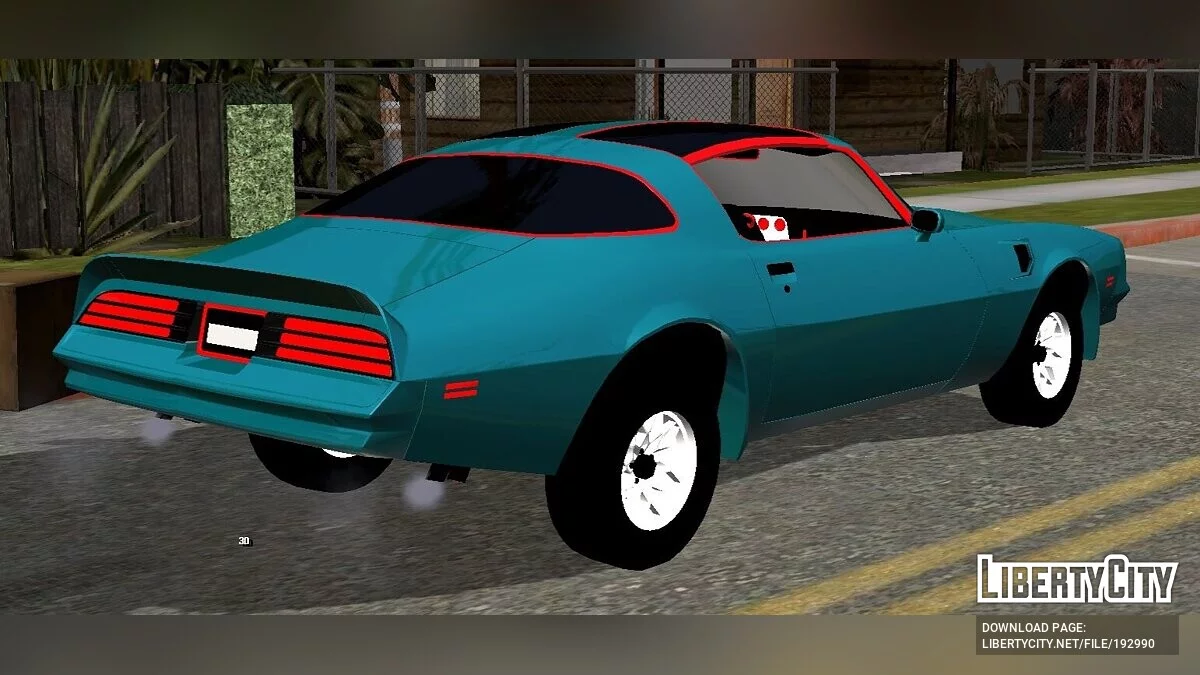 Pontiac Trans Am (только DFF) / GTA San Andreas (iOS, Android)