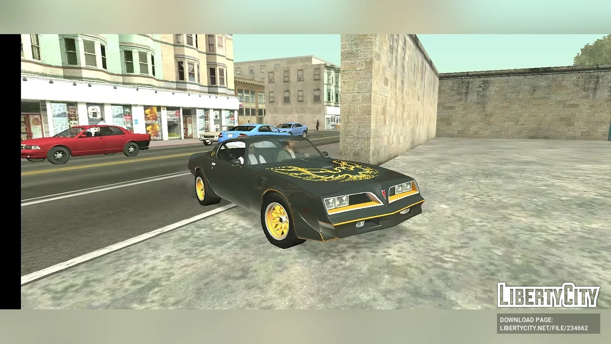 Pontiac TransAm Firebird 1977 (только DFF) / GTA San Andreas (iOS, Android)