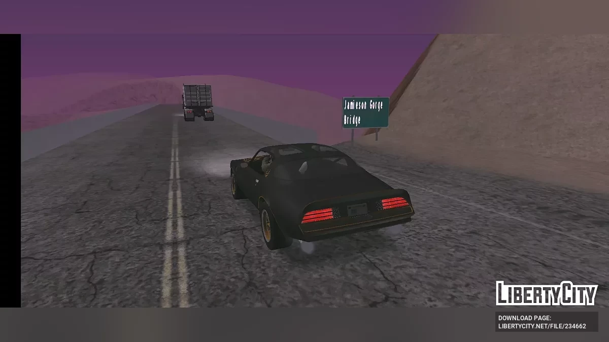 Pontiac TransAm Firebird 1977 (только DFF) / GTA San Andreas (iOS, Android)