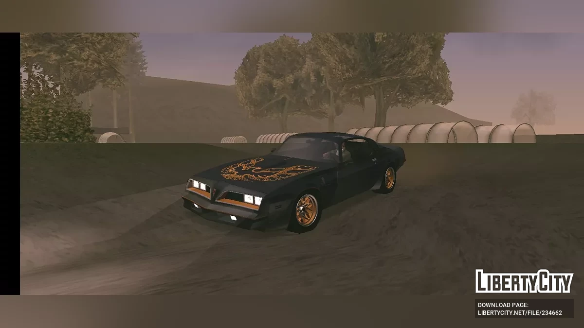 Pontiac TransAm Firebird 1977 (только DFF) / GTA San Andreas (iOS, Android)
