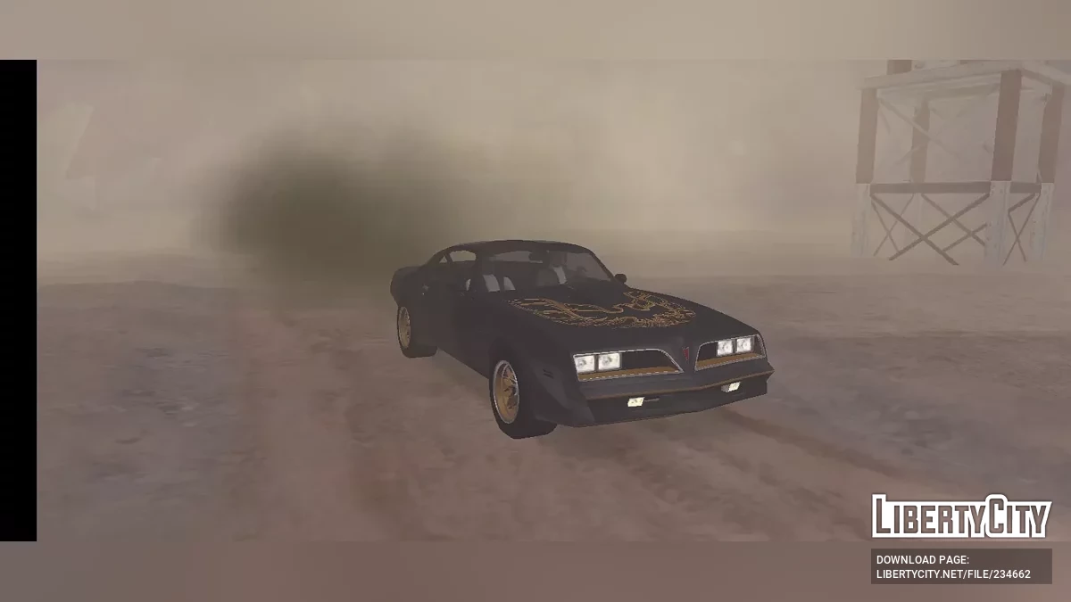 Pontiac TransAm Firebird 1977 (только DFF) / GTA San Andreas (iOS, Android)