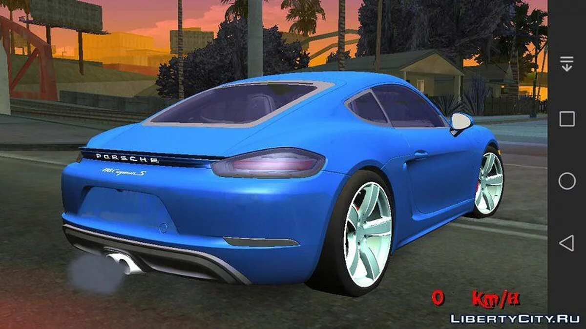 Porsche 718 Cayman S 2017 / GTA San Andreas (iOS, Android)