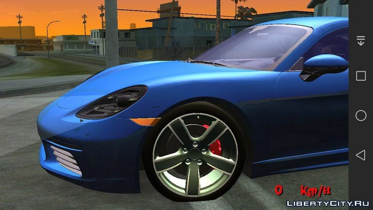 Porsche 718 Cayman S 2017 / GTA San Andreas (iOS, Android)
