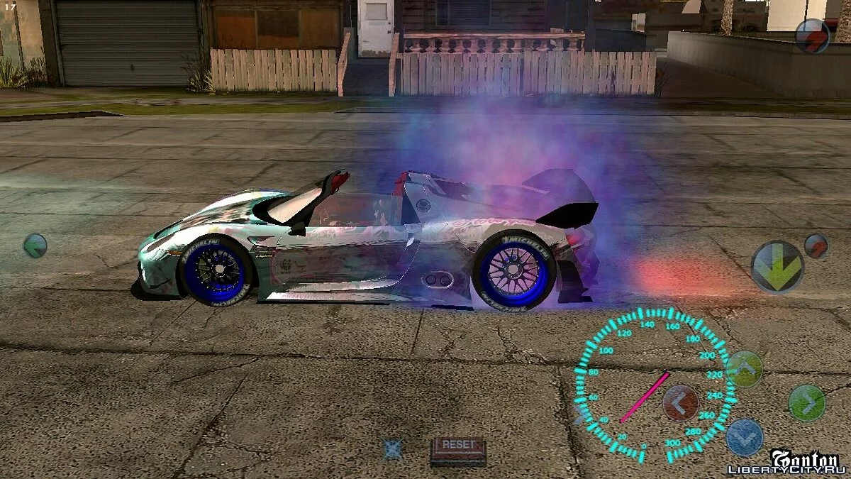 Need For Speed Porsche 918 Spyder / GTA San Andreas (iOS, Android)