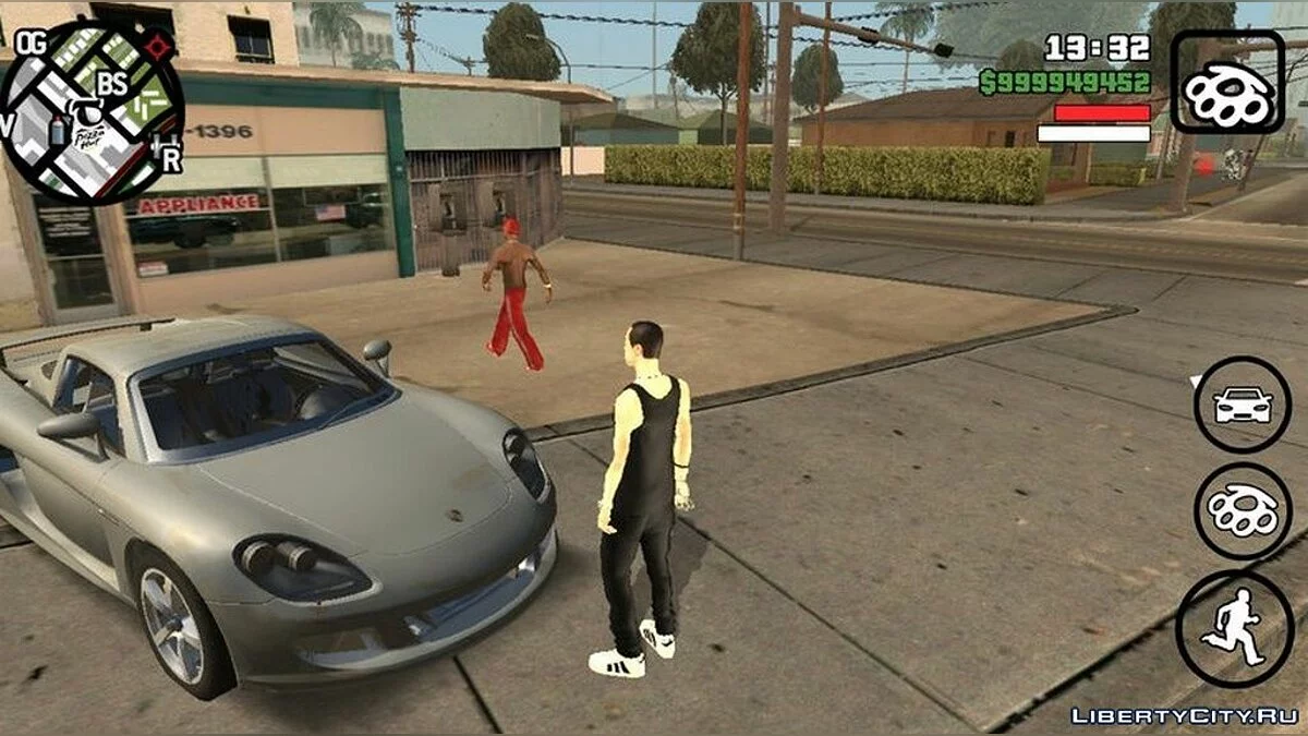 Porsche Carrera GT / GTA San Andreas (iOS, Android)