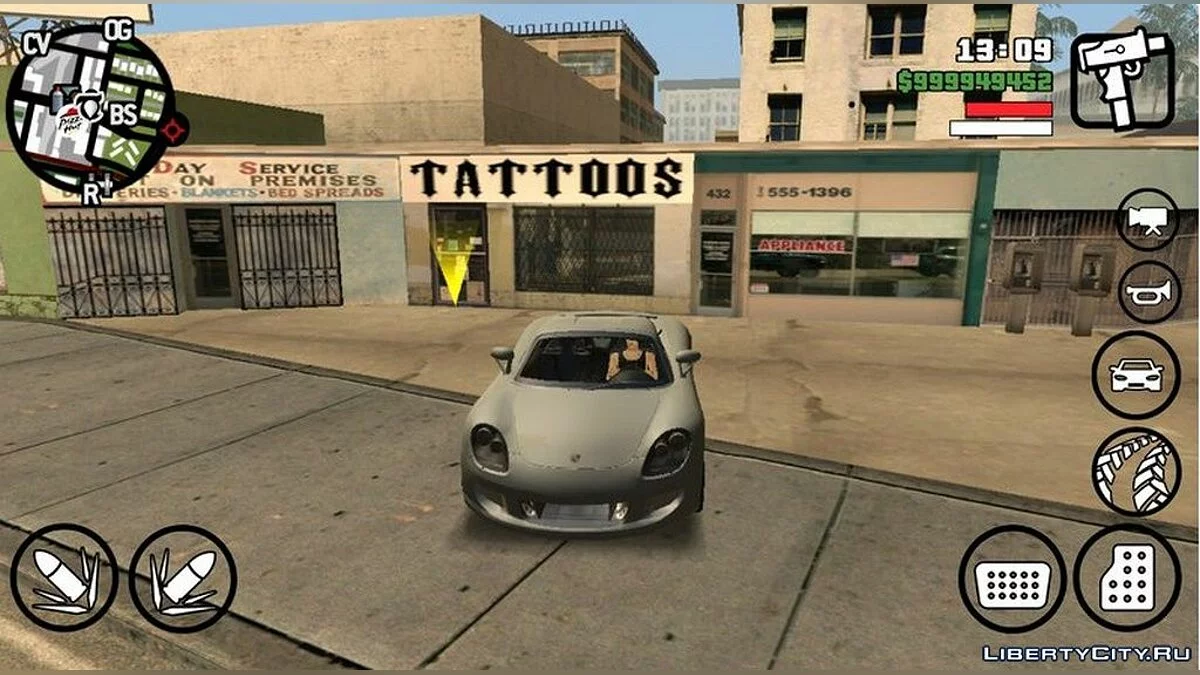 Porsche Carrera GT / GTA San Andreas (iOS, Android)