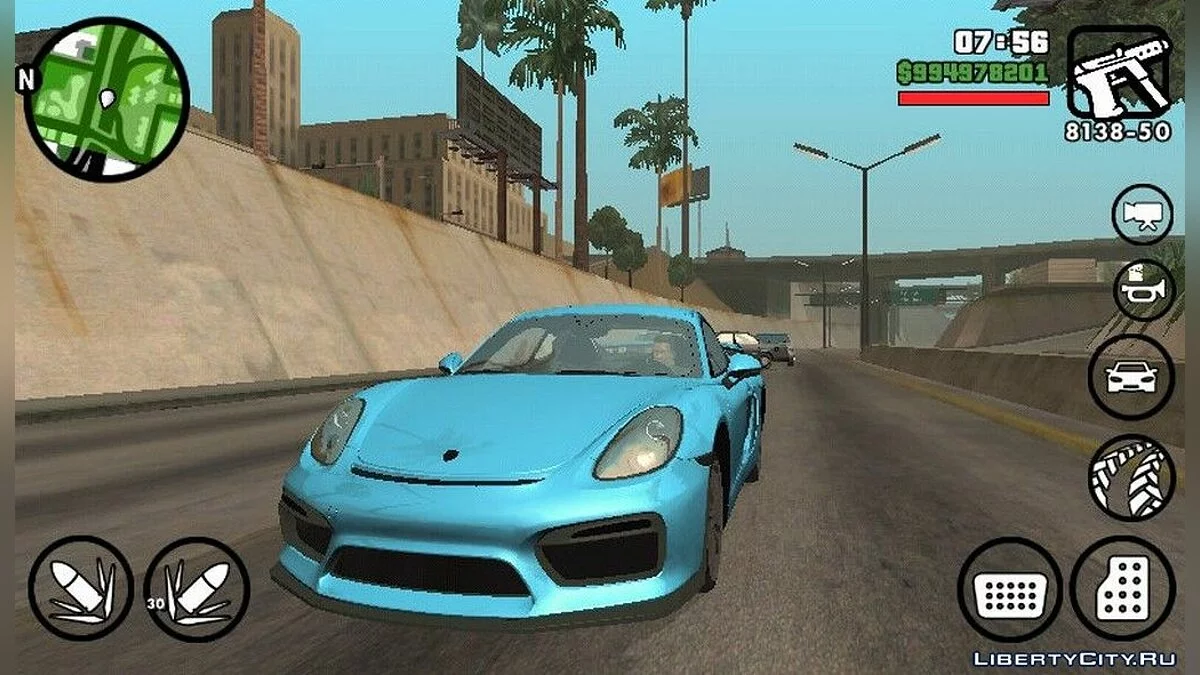 Porsche Cayman GT4 / GTA San Andreas (iOS, Android)