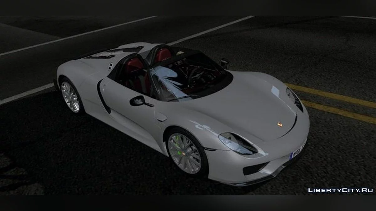 Porsche 918 Spyder / GTA San Andreas (iOS, Android)