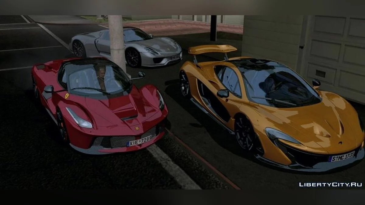 Porsche 918 Spyder / GTA San Andreas (iOS, Android)