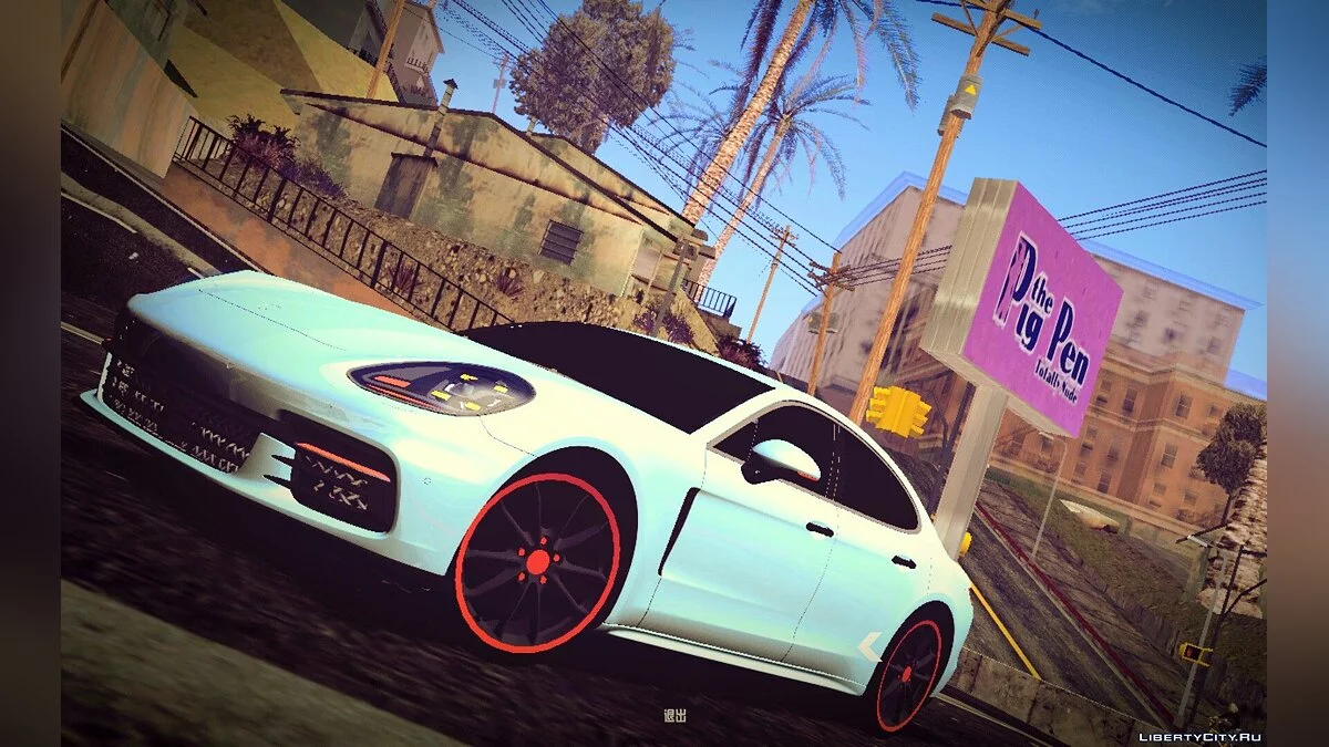 Porsche Panamera 4s 2017 (только DFF) / GTA San Andreas (iOS, Android)