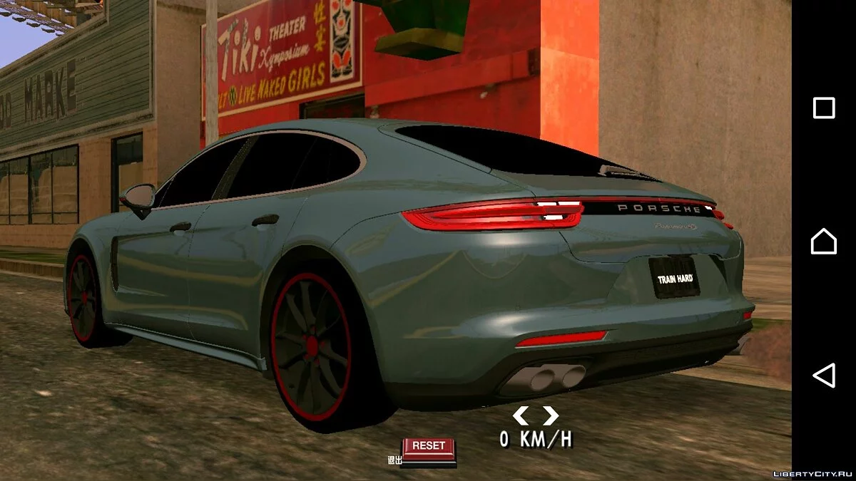 Porsche Panamera 4s 2017 (только DFF) / GTA San Andreas (iOS, Android)