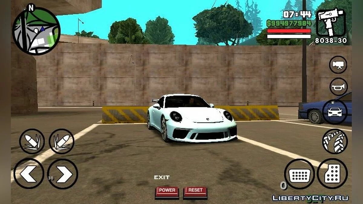 Porsche 911 GT2 (только DFF) / GTA San Andreas (iOS, Android)