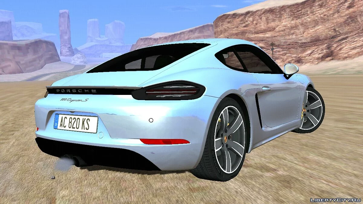 Porsche 718 Cayman S [RHA] / GTA San Andreas (iOS, Android)
