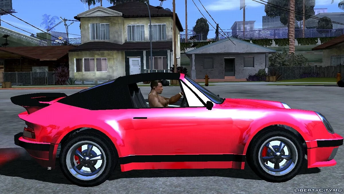 1980 Porsche 911 Carrera Turbo (Comet style) v1.0 / GTA San Andreas (iOS, Android)