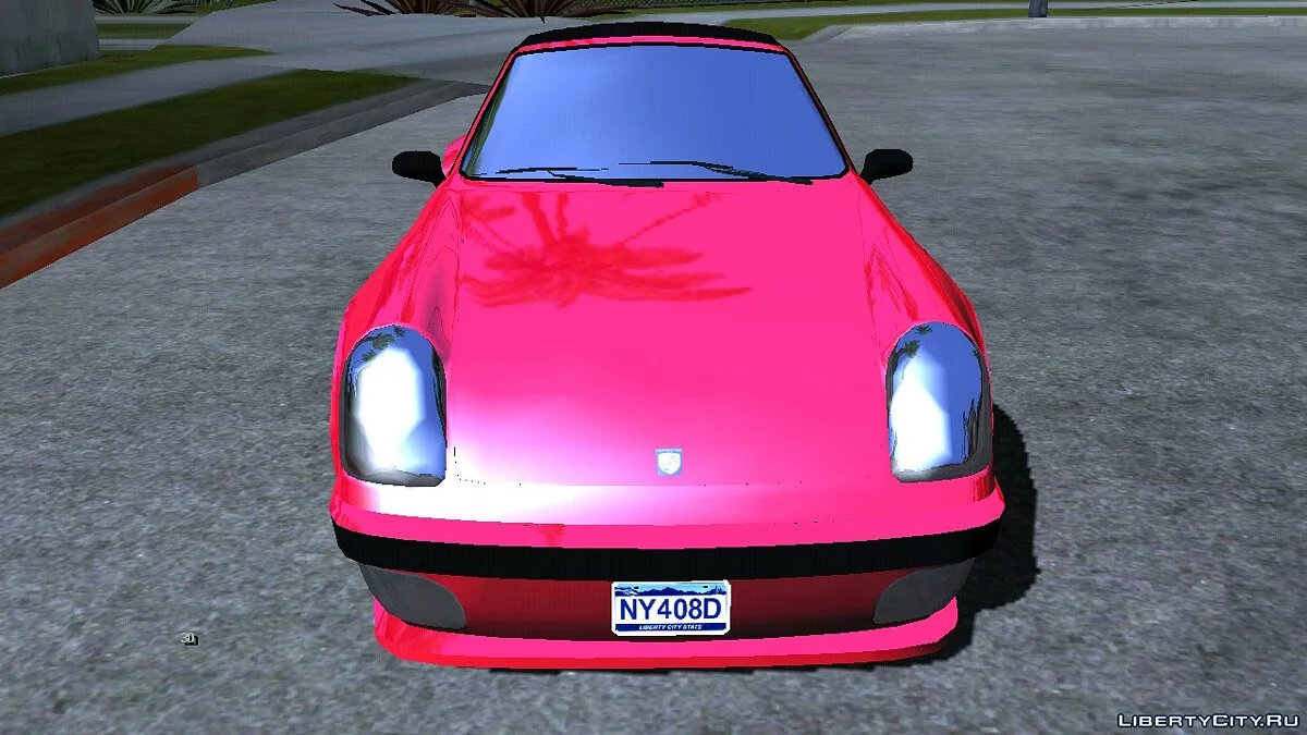1980 Porsche 911 Carrera Turbo (Comet style) v1.0 / GTA San Andreas (iOS, Android)