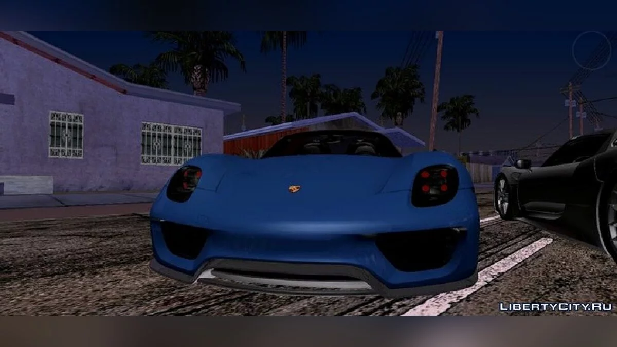 Porsche 918 Spyder Weissach Package / GTA San Andreas (iOS, Android)