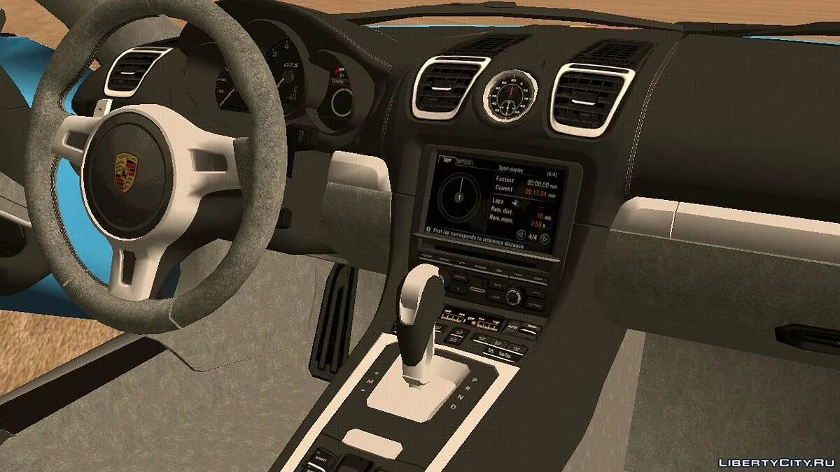 Porsche Boxter GTS 2016 / GTA San Andreas (iOS, Android)