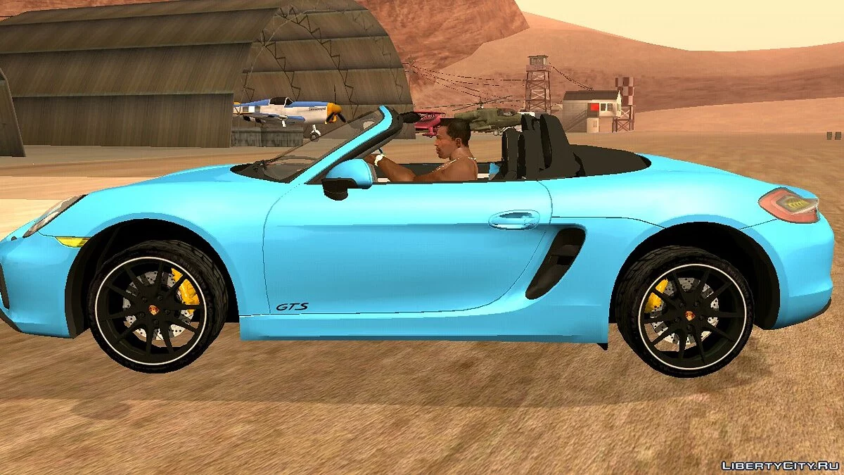 Porsche Boxter GTS 2016 / GTA San Andreas (iOS, Android)