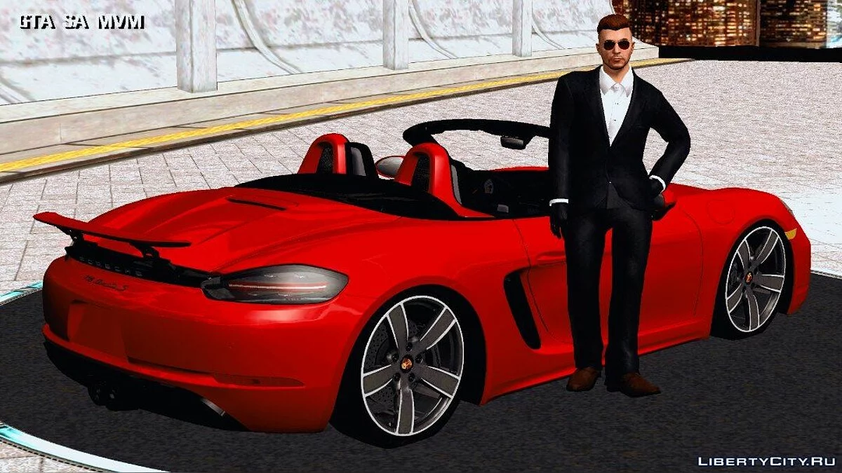 Porsche 718 Boxster S / GTA San Andreas (iOS, Android)