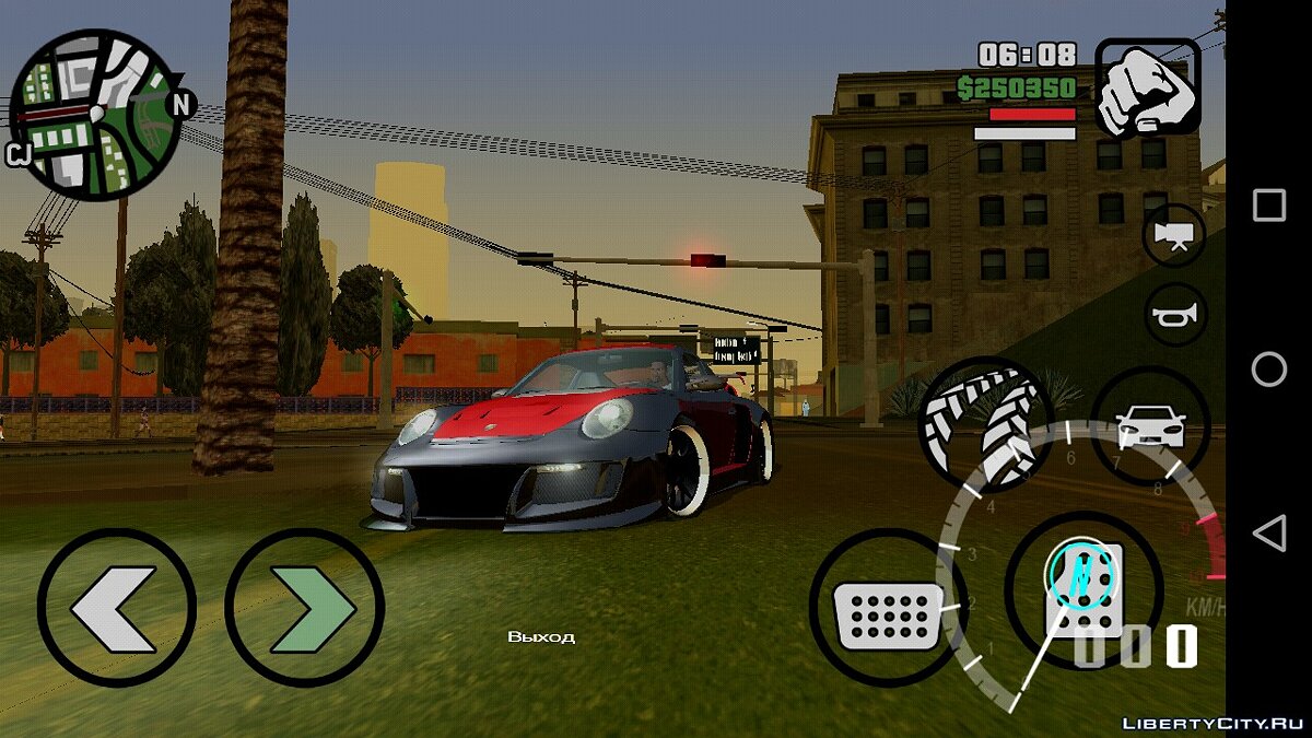 Porsche 911 GT2 from NFS: Undercover для GTA San Andreas (iOS, Android) - Картинка #2