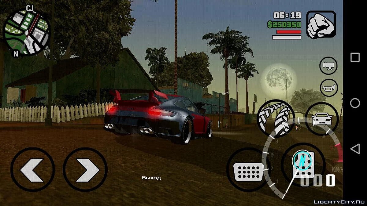 Porsche 911 GT2 from NFS: Undercover / GTA San Andreas (iOS, Android)