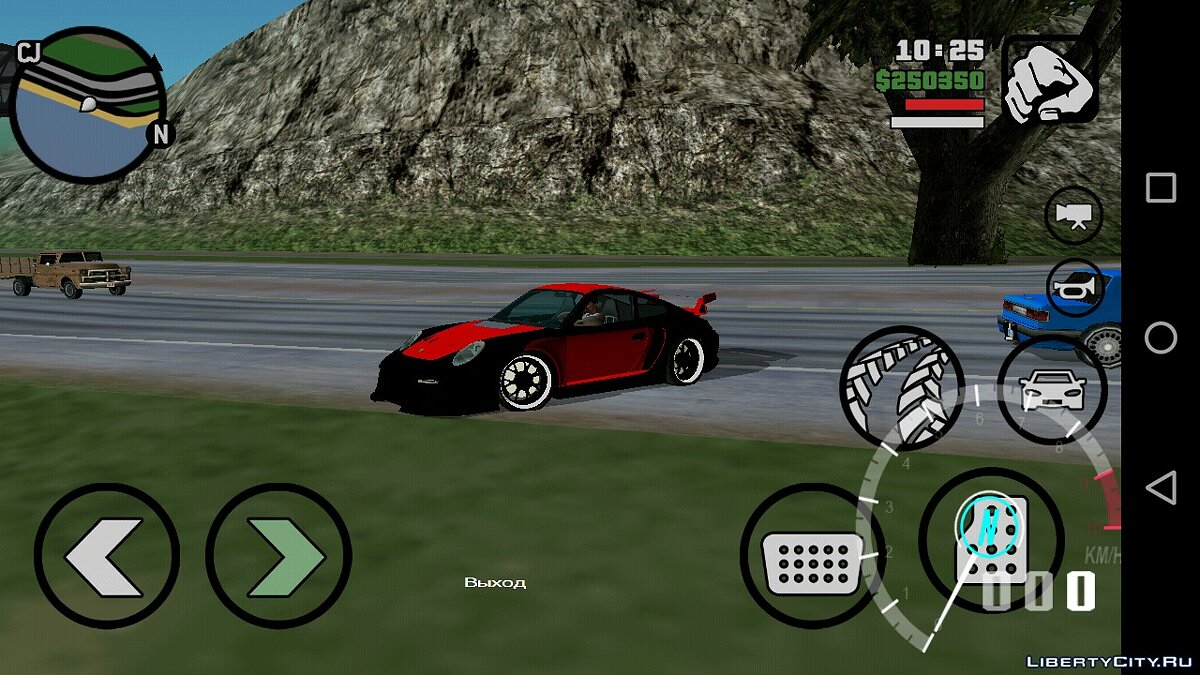 Porsche 911 GT2 from NFS: Undercover для GTA San Andreas (iOS, Android) - Картинка #12