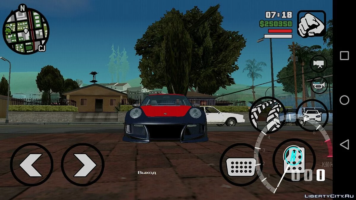 Porsche 911 GT2 from NFS: Undercover / GTA San Andreas (iOS, Android)