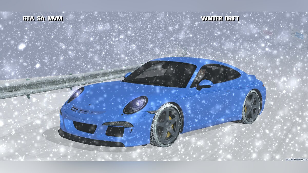 Скачать Porsche GT3 + тюнинг и винилы для GTA San Andreas (iOS, Android)