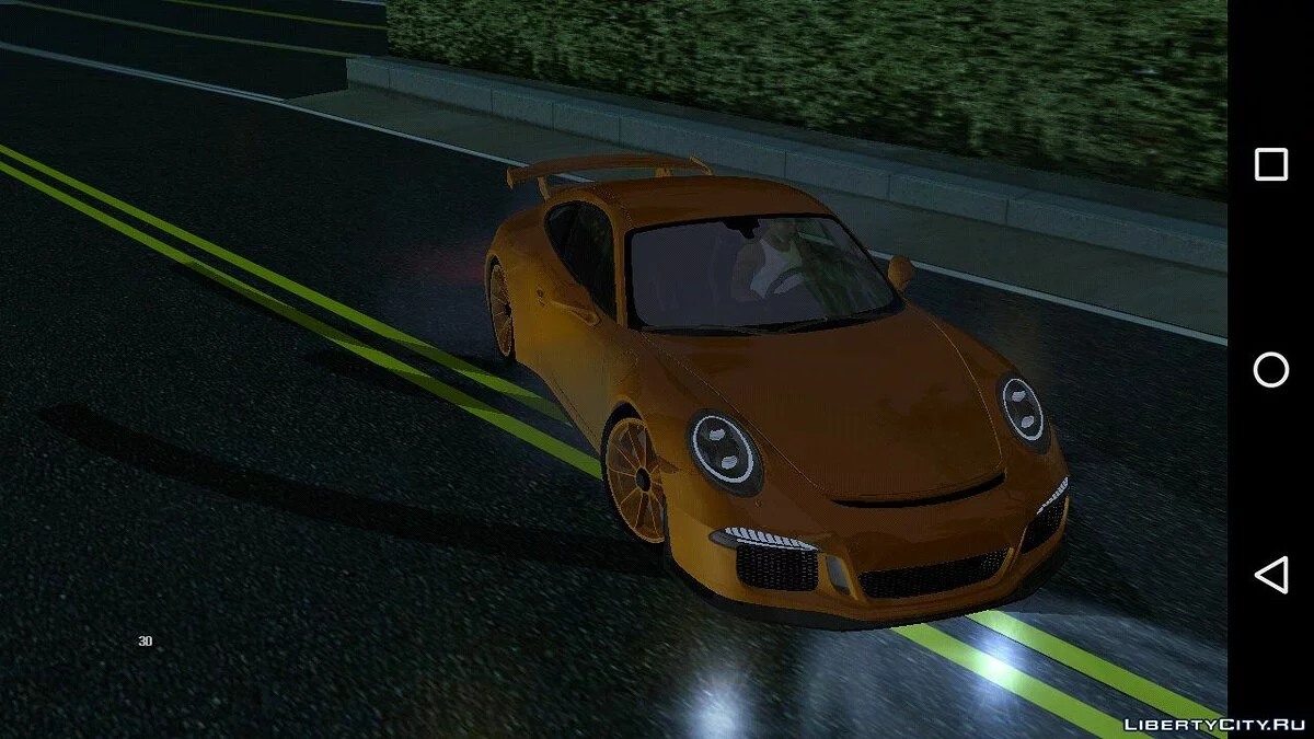 Porche GT3 RS (только DFF) / GTA San Andreas (iOS, Android)