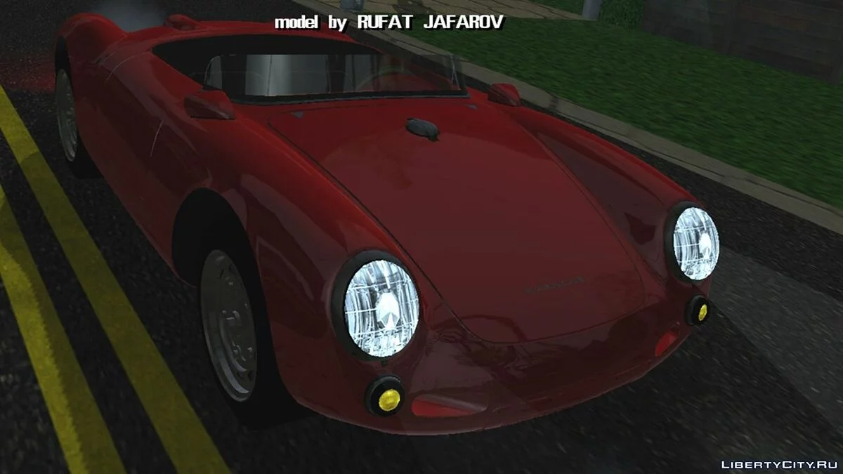 Porsche 550 Spyder (только DFF) / GTA San Andreas (iOS, Android)