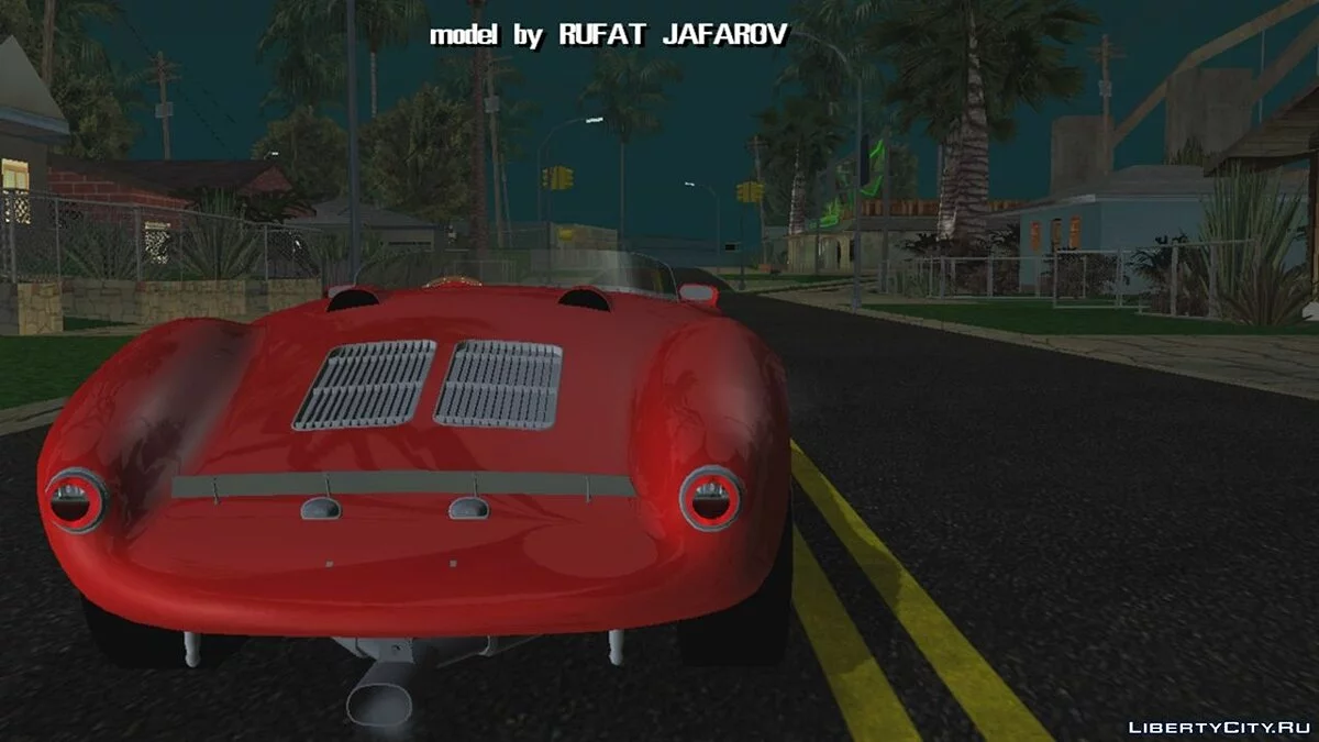 Porsche 550 Spyder (только DFF) / GTA San Andreas (iOS, Android)