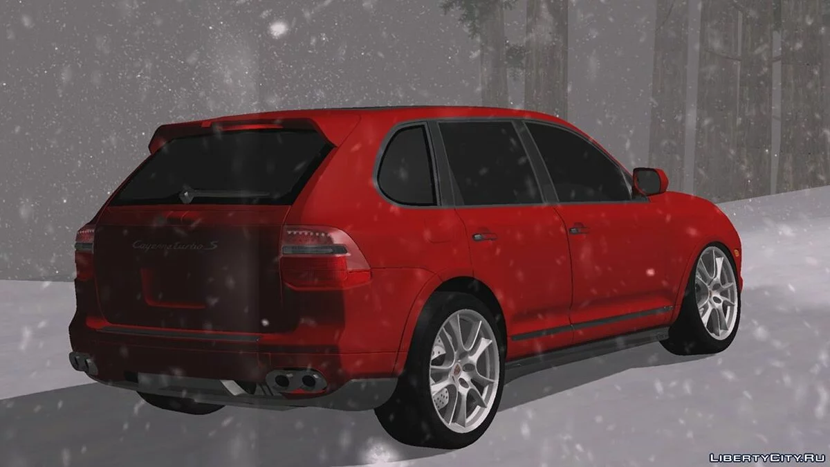 Porsche Cayenne Turbo / GTA San Andreas (iOS, Android)