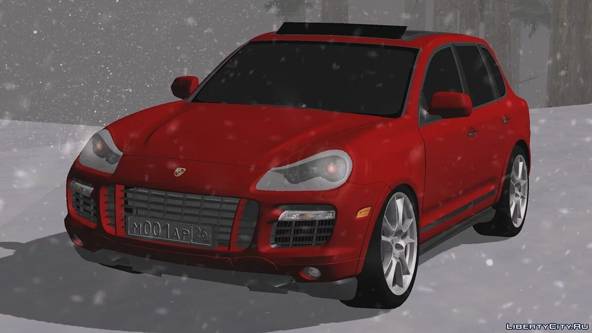 Porsche Cayenne Turbo / GTA San Andreas (iOS, Android)