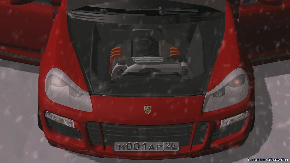 Porsche Cayenne Turbo / GTA San Andreas (iOS, Android)