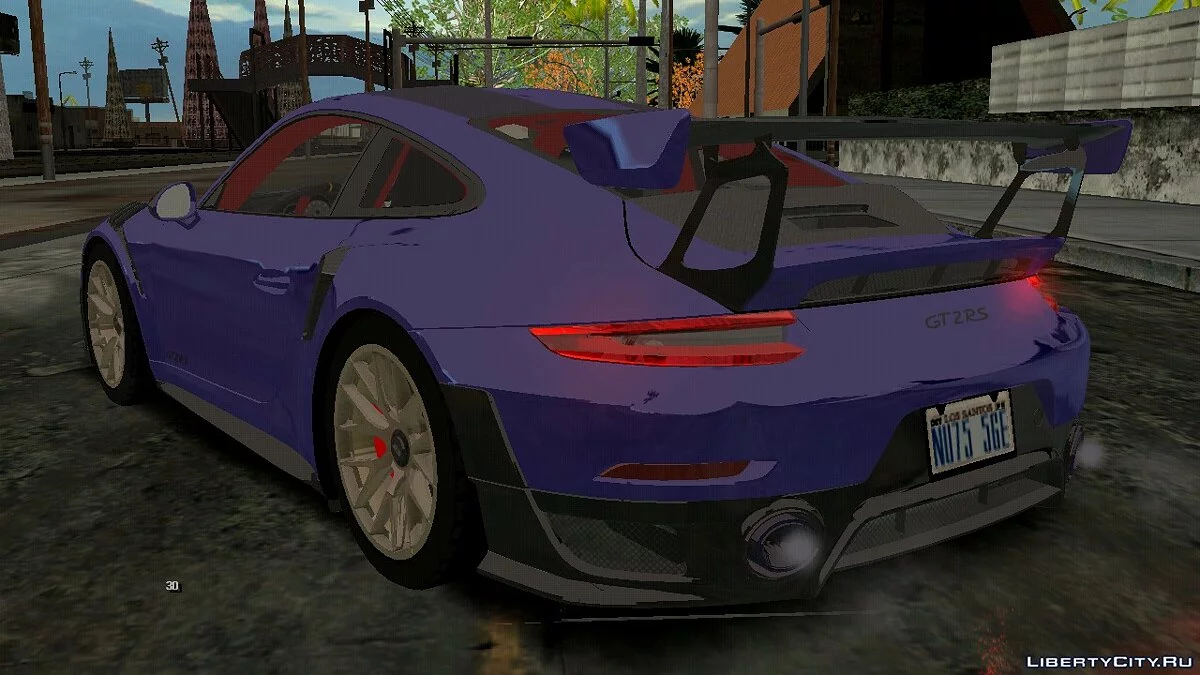 2018 Porsche 911 GT2 RS / GTA San Andreas (iOS, Android)