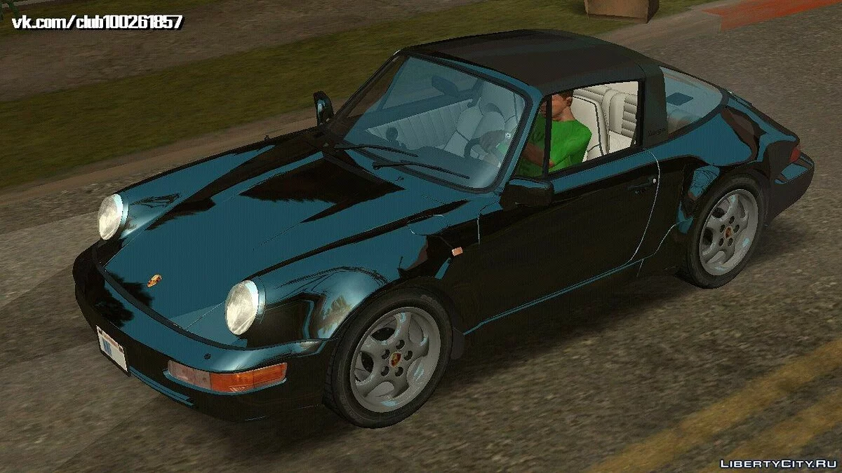 Porsche 911 Carrera 4 Targa (964) 1989 / GTA San Andreas (iOS, Android)