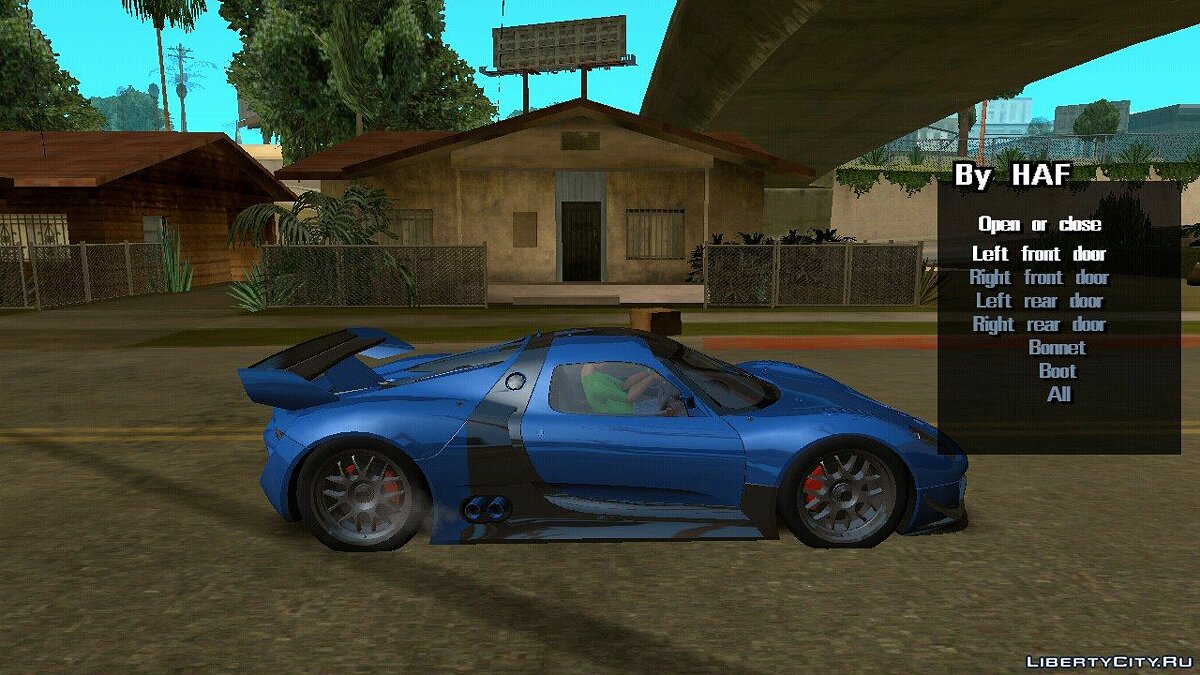 Скачать Porsche 918 RSR 2010 (только DFF) для GTA San Andreas (iOS, Android)