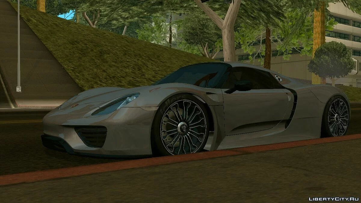 Porsche 918 spyder '13 (только DFF) / GTA San Andreas (iOS, Android)