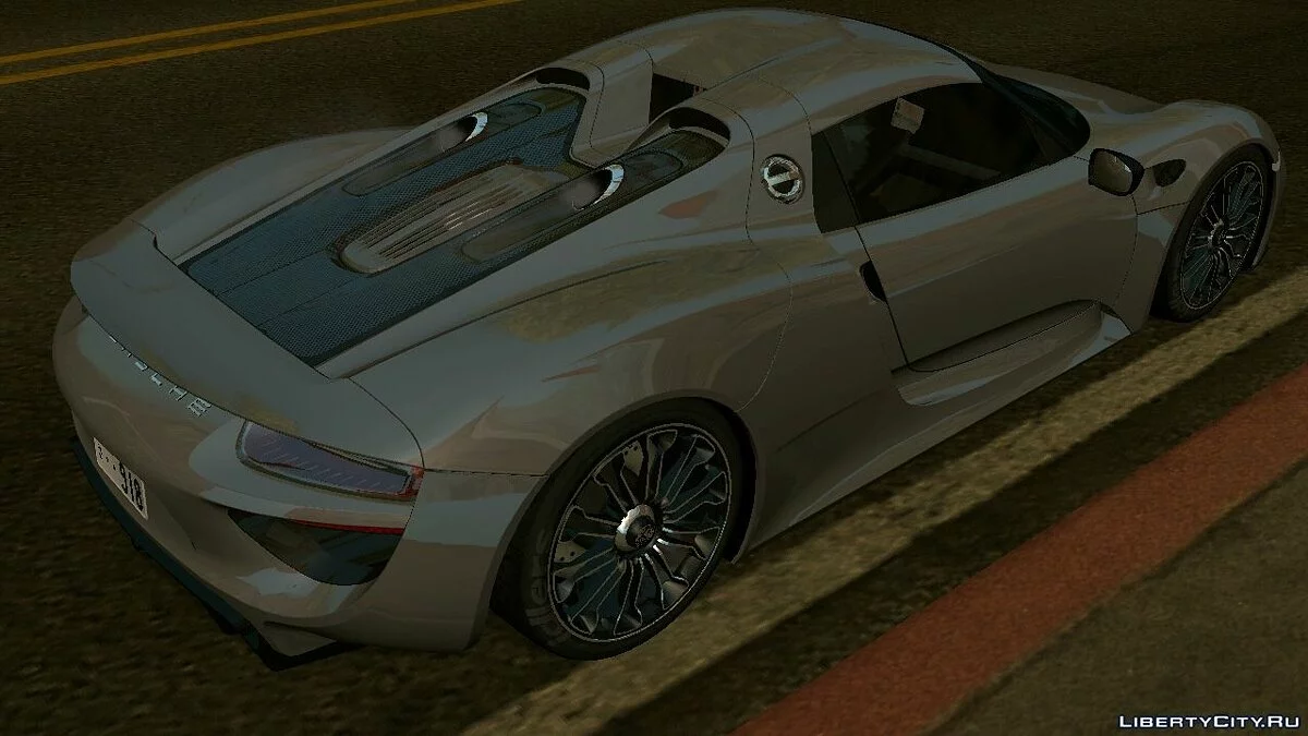 Porsche 918 spyder '13 (только DFF) / GTA San Andreas (iOS, Android)