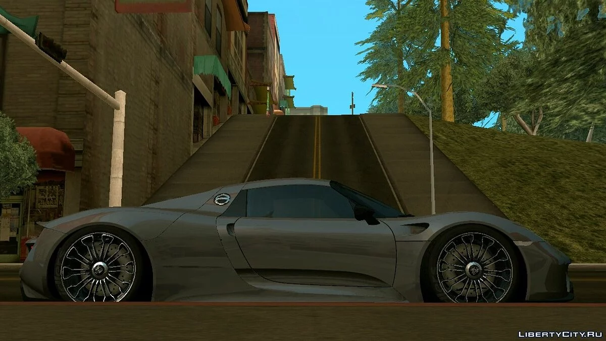 Porsche 918 spyder '13 (только DFF) / GTA San Andreas (iOS, Android)
