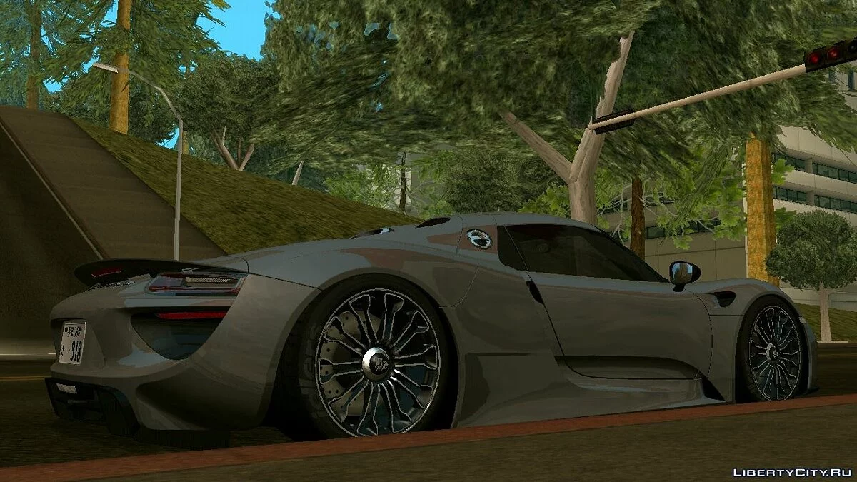 Porsche 918 spyder '13 (только DFF) / GTA San Andreas (iOS, Android)
